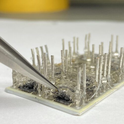 IGBT Leistungsmodul Zerstörung durch Überstrom aufgrund des avalanche effect - Lawinendurchburch am IGBT durch vorherige transiente Überspannung